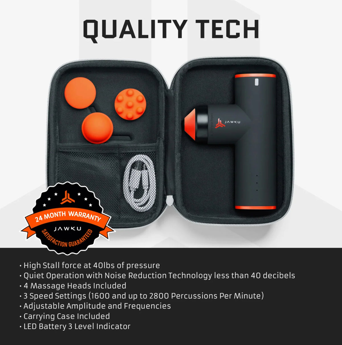 Jawku Muscle Blaster Mini Therapy Massage Gun